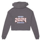 Class of 2024, Bella + Canvas Women's Cropped Fleece Hoodie