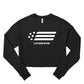 Stars & Blades Ladies' Cropped Fleece Crew - U.S. Figure Skating