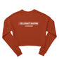Collegiate Skating, Women's Cropped Fleece Crew
