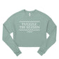 Twizzle the Season, Women's Cropped Fleece Crew