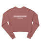 Collegiate Skating, Women's Cropped Fleece Crew