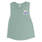 U.S. Figure Skating, Women's Flowy Scoop Muscle Tank