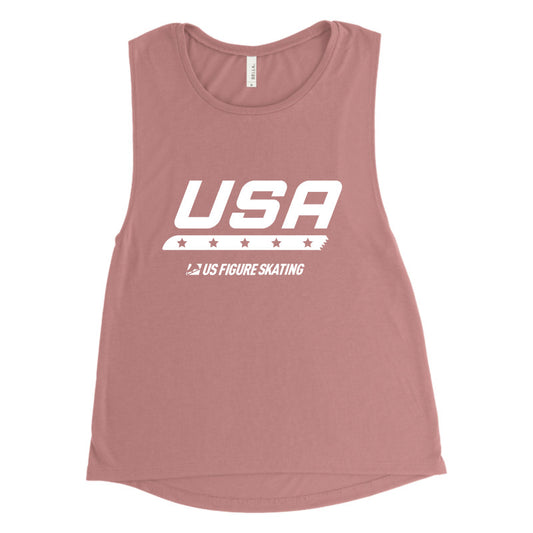 Women's Micro Rib Muscle Crop Tank