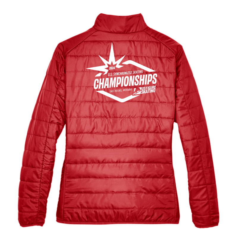 2024 U.S. Synchronized Skating Championships ,Women's Packable Puffer Jacket
