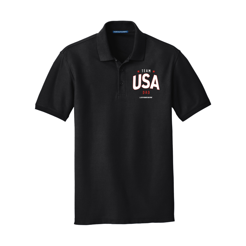 Team USA Dad, Port Authority® Core Classic Pique Polo