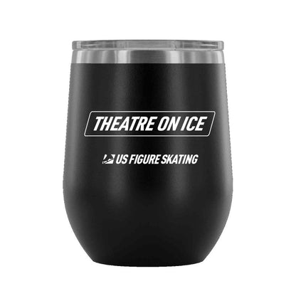 Theatre on Ice - 12 oz wine tumbler - U.S. Figure Skating