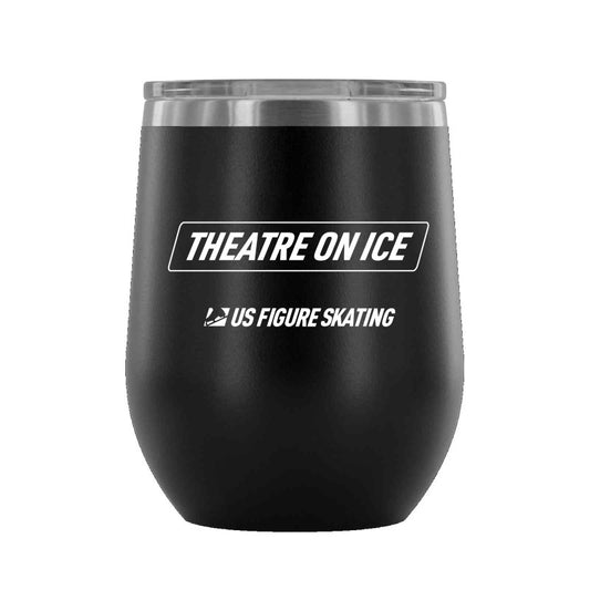 Theatre on Ice - 12 oz wine tumbler - U.S. Figure Skating