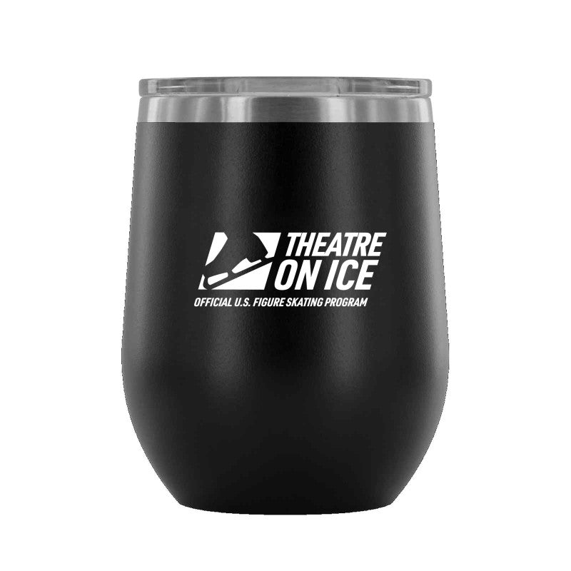 Theatre on Ice - 12 oz wine tumbler - U.S. Figure Skating