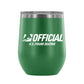 Official, 12 oz Wine Tumbler