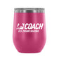 Coach, 12 oz Wine Tumbler