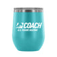 Coach, 12 oz Wine Tumbler