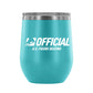 Official, 12 oz Wine Tumbler