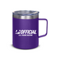 Official, Prime Line 12oz Vacuum Insulated Coffee Mug With Handle