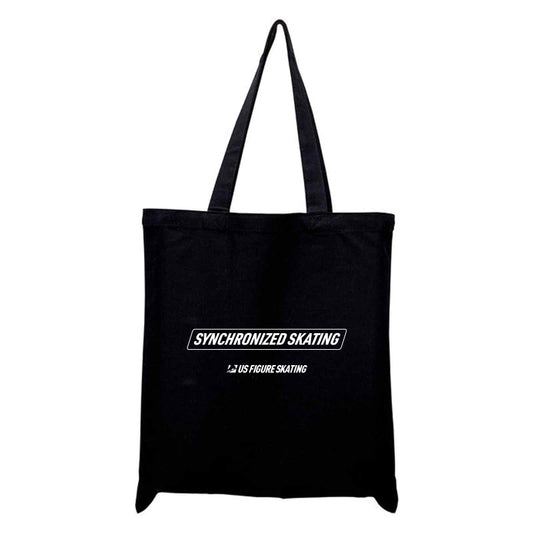 Synchronized Skating - 12 oz Tote Bag - U.S. Figure Skating