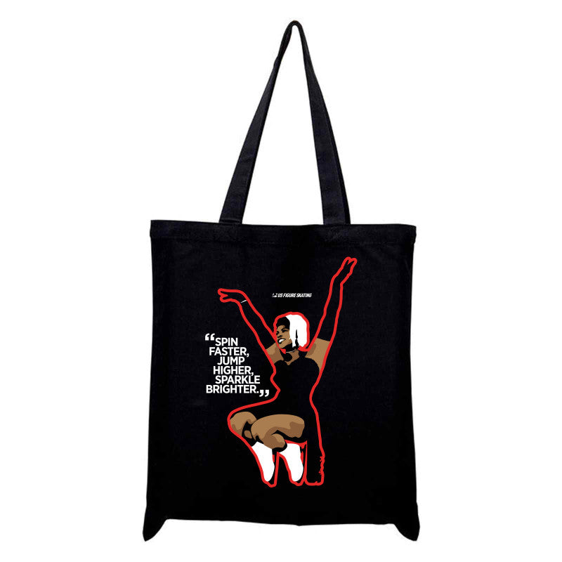 Mabel Fairbanks Skatingly Yours Tote Bag - U.S. Figure Skating
