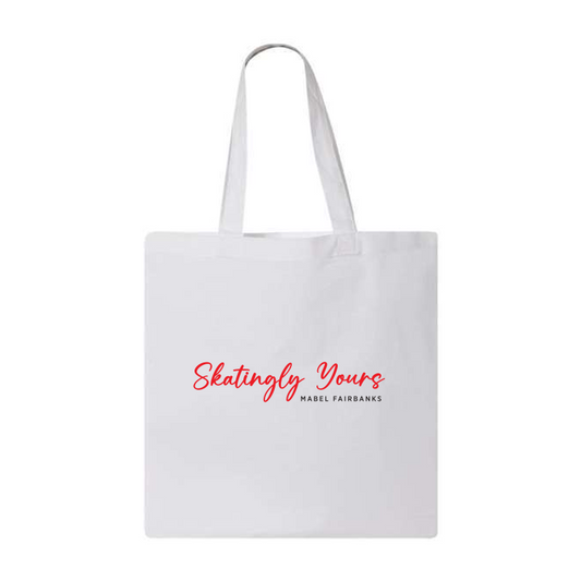 Mabel Fairbanks Skatingly Yours Tote Bag - U.S. Figure Skating
