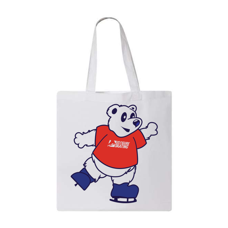 Snowplow Sam - Tote Bag - U.S. Figure Skating