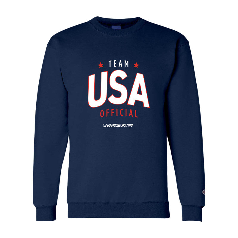 Team USA Official, Champion Adult Powerblend® Crewneck Sweatshirt