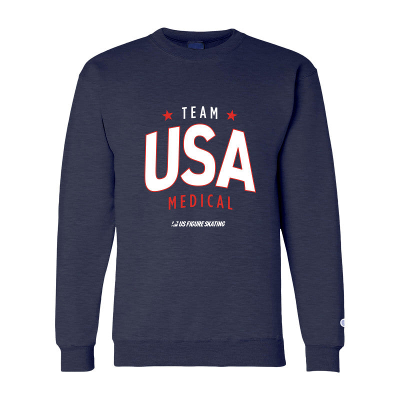Team USA Medical, Champion Adult Powerblend® Crewneck Sweatshirt