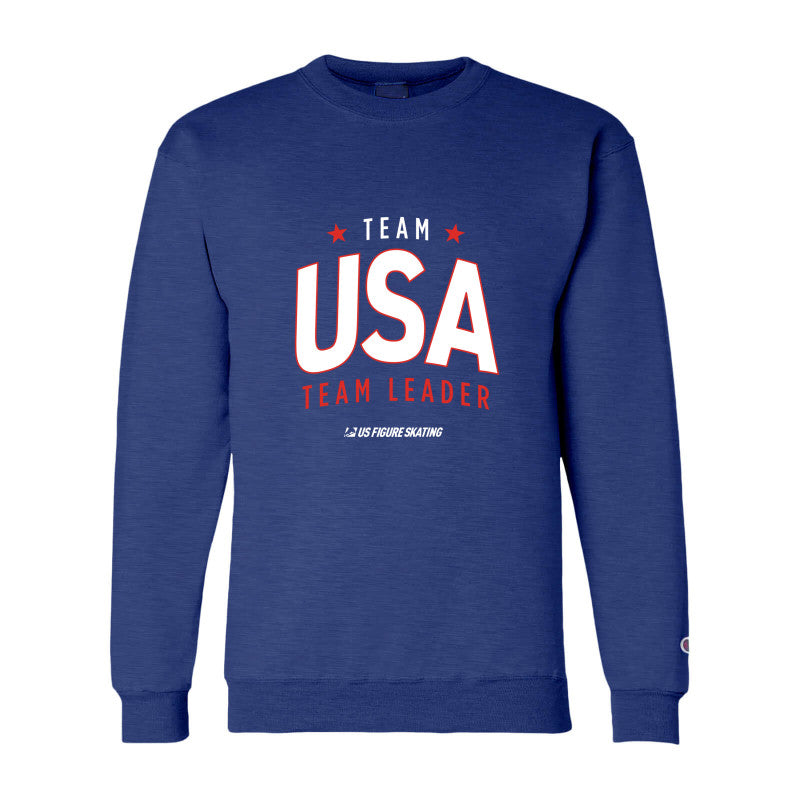 Team USA Team Leader, Champion Adult Powerblend® Crewneck Sweatshirt