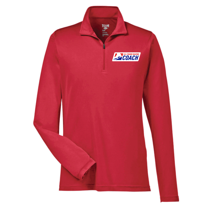 Coach, Men's Performance Quarter-Zip – U.S. Figure Skating Coach, Men's Performance Quarter-Zip – U.S. Figure Skating