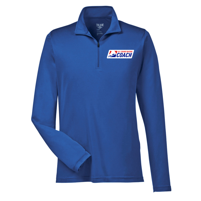 Coach, Men's Performance Quarter-Zip – U.S. Figure Skating Coach, Men's Performance Quarter-Zip – U.S. Figure Skating